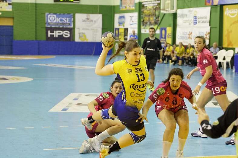 Alba Spugnini, pivote del Rocasa Gran Canaria (Foto TA)